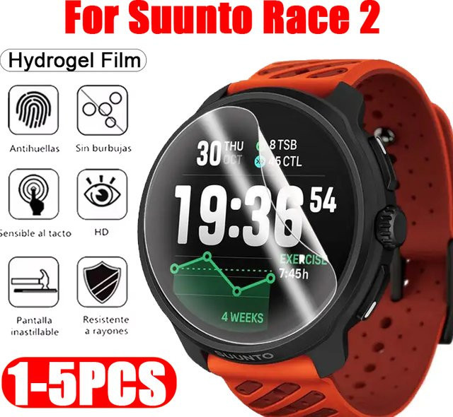Suunto Hydrogel Film für Suunto Race 2, transparent, Unisex - Bild 1