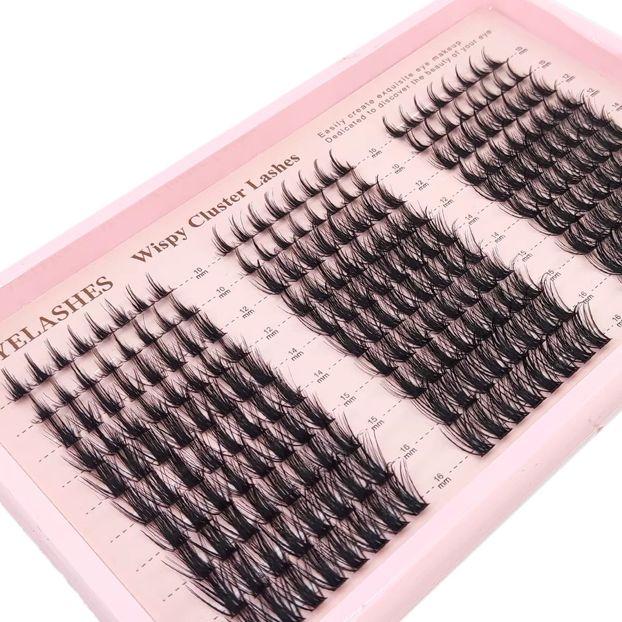 HBZGTLAD Wimpernbüschel, Black, Unisex - Bild 5