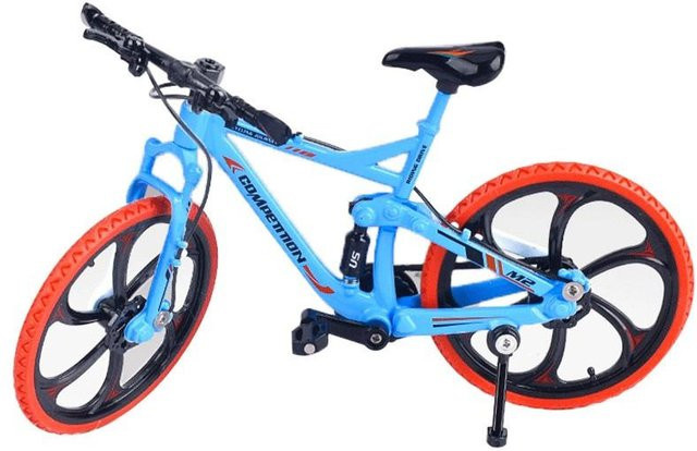 Linyi toy car Fahrradmodell Anhänger, Druckgusslegierung, ab 6 Jahre - Bild 1