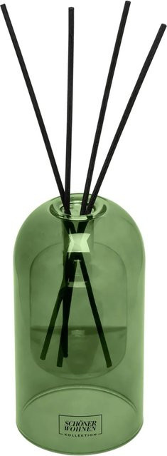 Schöner Wohnen Raumduft Basilikum und Mandarine Reed Diffuser, Grün, 130 ml - Bild 1