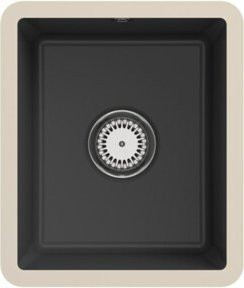 Villeroy & Boch Unterbauspüle Subway 45 SU in Graphit mit CeramicPlus Beschichtung - Bild 1