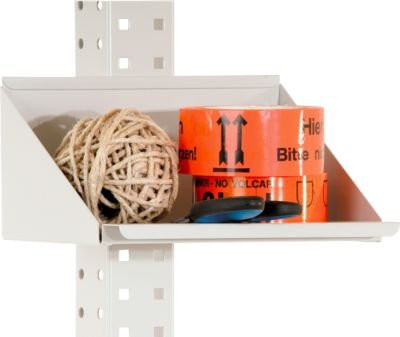 Packpool Ablagebox aus Stahl vorne aufgekantet B 240 x T 165 x H 120 mm - Bild 1