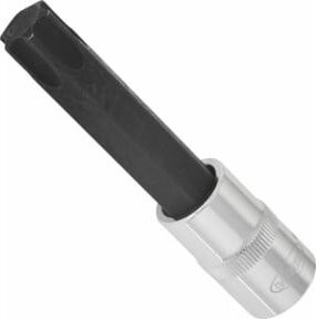 Vigour Schraubendreher-Einsatz TX Profil T 70 mit 12,5 mm Innenvierkant Antrieb und 1/2 Zoll, Farbe Silber - Bild 1