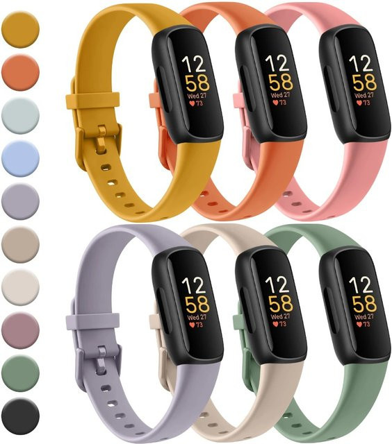 Fitbit Uhrenarmband Silikon, Unisex - Bild 1
