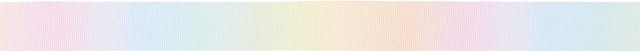 Rico Design Geschenkband Farbverlauf Pastell Regenbogen aus Polyester, Breite: 1,6 cm, Länge: 3 m - Bild 1