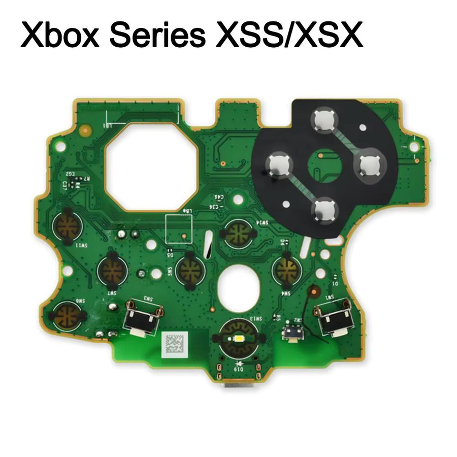 DITIPOO Power Board Leiterplatte für Xbox One Slim, Elite Controller und Xbox Series S/X zur Reparatur des Programmierchips, Grün - Bild 2