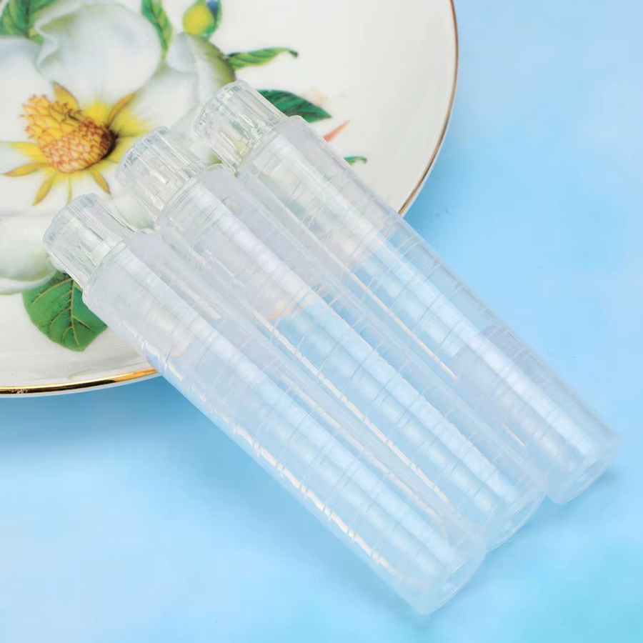 5er-Set transparente Kreidestift-Halter aus Kunststoff, verstellbare und waschbare Kreideschutz-Clips für Schule, Büro und Zuhause - Bild 2