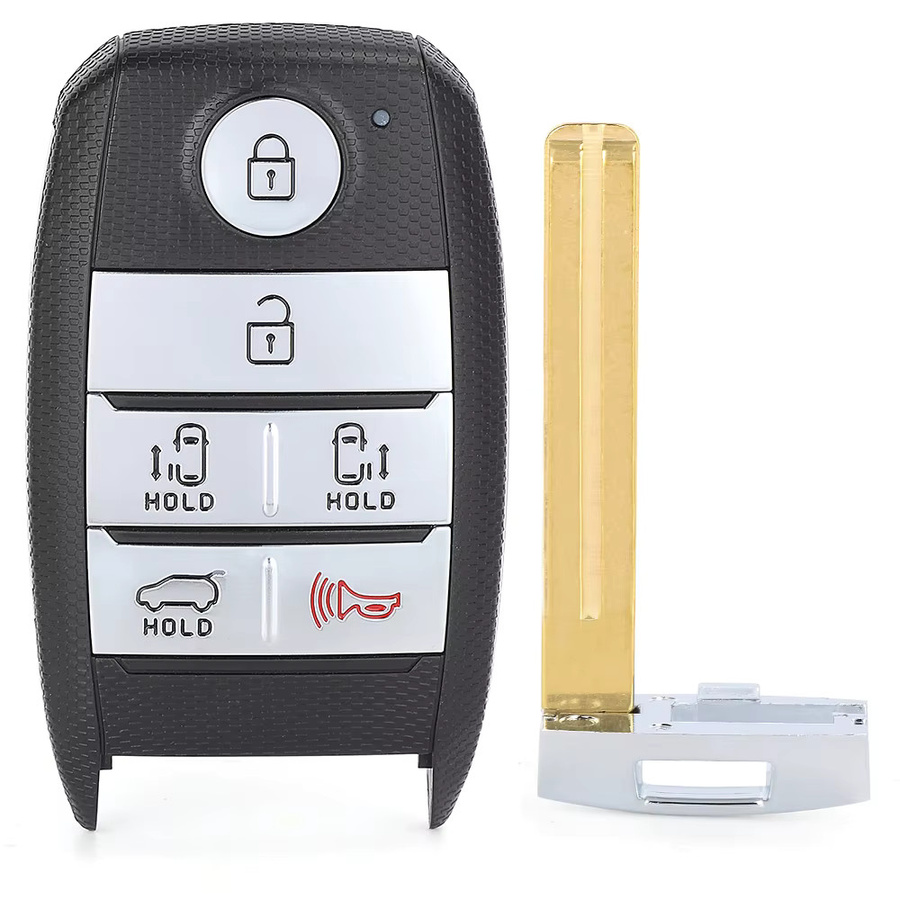 KEYECU Smart Remote Auto Schlüssel Keyless Go 433,92 MHz HITAG3 ID47 Fob für KIA Carnival 2015-2018 und Sedona 2019-2021 in Schwarz - Bild 4