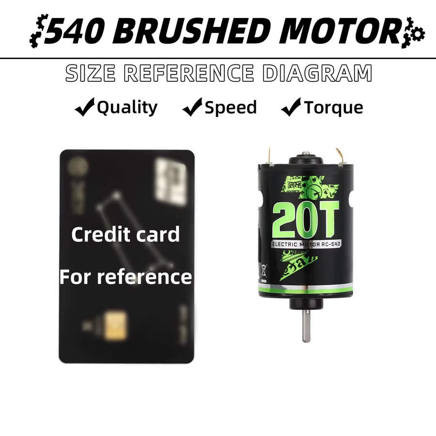 RCXAZ Brushed Kit Speed Set, 1:10, Metall, Set / Bundle - Bild 2