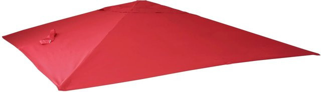 Ersatzbezug für Luxus-Ampelschirm MCW-A96 in Rot, Polyester, 3x4m (Ø5m) - Bild 2