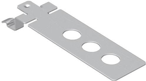 OBO Bettermann EA3 6 Bodenhalterung in Silber - Bild 1