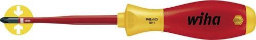 Wiha Schraubendreher slimFix SoftFinish electric Pozidriv PZ1, rot, Klingenlänge: 80 mm - Bild 1