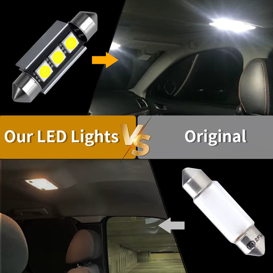 P2Max Super Helle LED Girlande mit Aluminium Körper für Auto Kennzeichen Licht in Silber - Bild 4