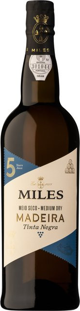 Miles Madeira Finest Median Dry 5 Years Madeira DOC 0,75 l - Bild 1