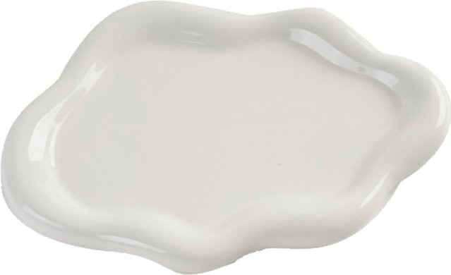 Dekorative Wolken Schmuckablage aus Keramik in Weiß von Household supplies MH für Schreibtisch und Kommode - Bild 1