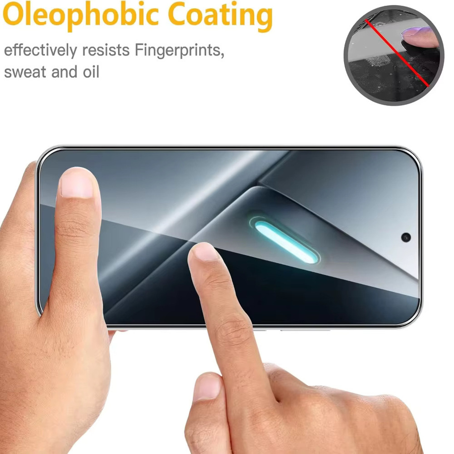 4 Stück Entsperrbare Displayschutzfolien für Xiaomi POCO X8 Pro Max F8 Ultra F7 F6 F5 X7 X6 M7 M6 X5 X4 X3 Pro Schutzglas transparent - Bild 5