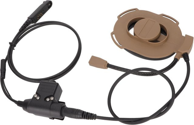 Honor Electronics HD01 Einseitiges Motorrad-Headset mit U94 PTT und Geräuschunterdrückung in Schwarz - Bild 1