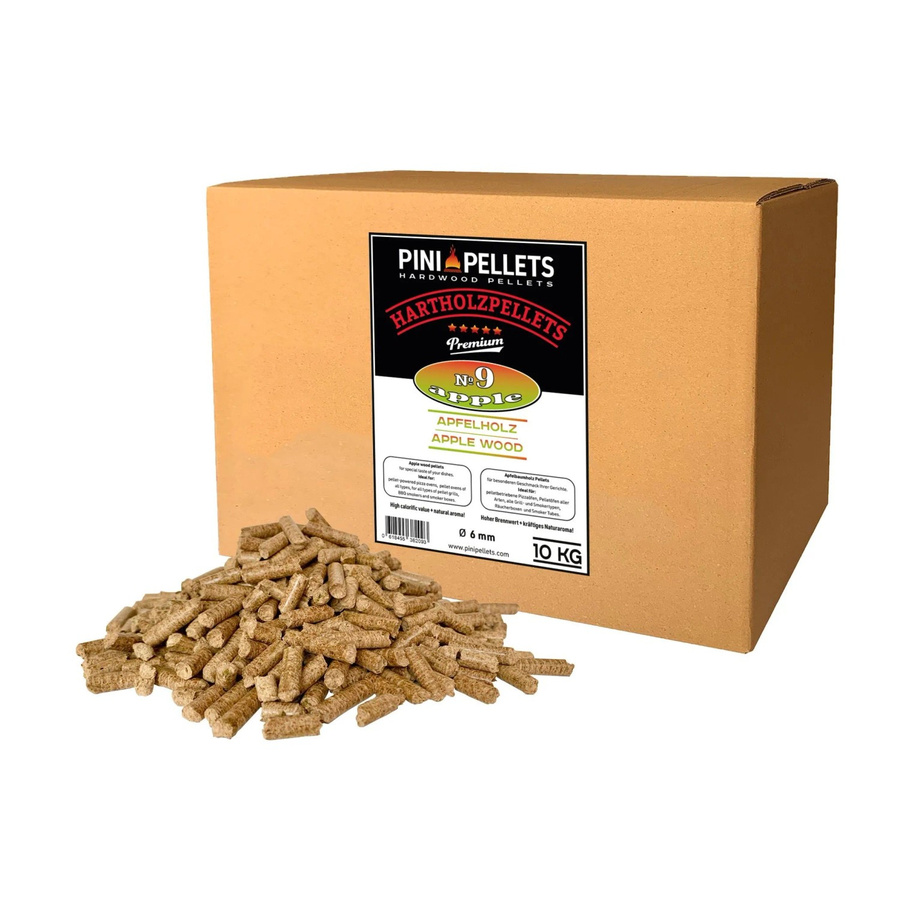PINI Grillpellets Apfel 10 kg - Bild 2