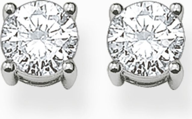 Thomas Sabo Ohrstecker 925 Silber, Zirkonia, Damen - Bild 1