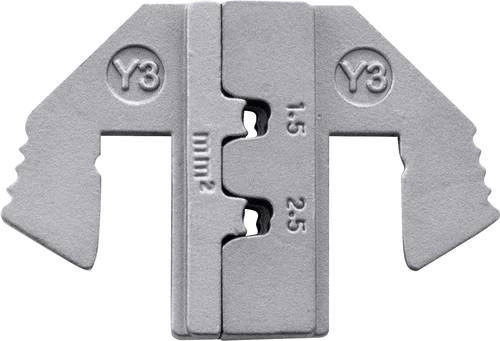 TOOLCRAFT Crimpeinsatz Yazaki YES/YESC 2.8 für unversiegelte Kontakte 1.5 bis 2.5mm² in Silber, passend für TOOLCRAFT Zangen - Bild 1