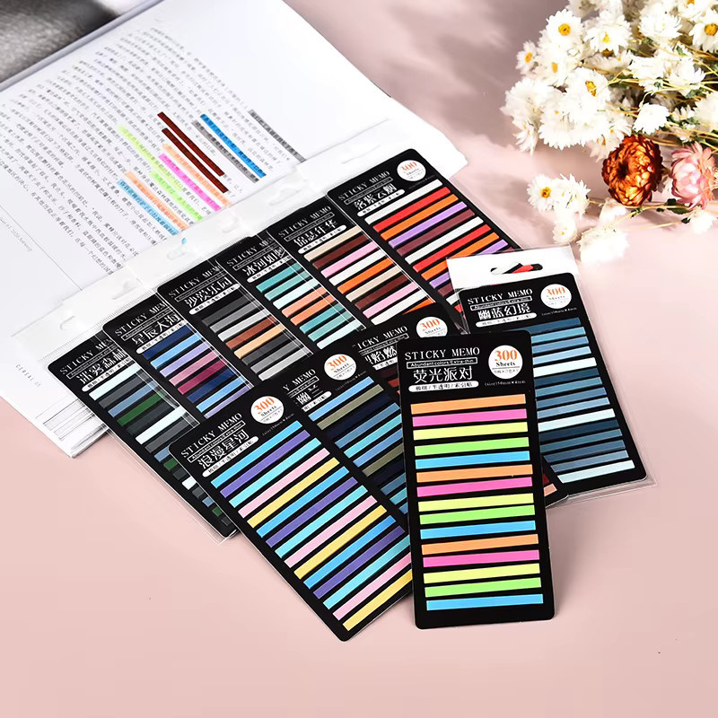 Kawai Ultrafeine Indexaufkleber in Multicolour, transparente und wasserfeste Markierungen aus PET - Bild 4