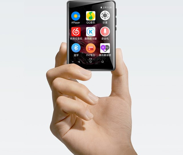 Famue Android MP3/MP4-Player in Schwarz mit Bluetooth, WLAN und 2,8-Zoll-Touchscreen - Bild 1