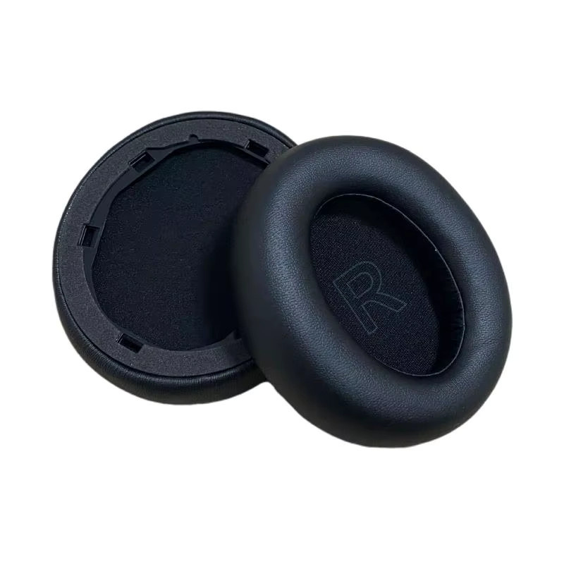 2 Stück Ersatz-Ohrpolster aus Mesh Memory Foam für Anker Soundcore Life Q30 und Q35 in Schwarz - Bild 4