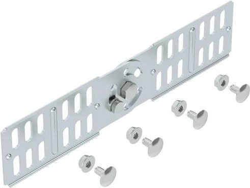 OBO Bettermann Gelenkverbinder RGV 60 FS SH 60mm aus Stahl in Silber - Bild 1
