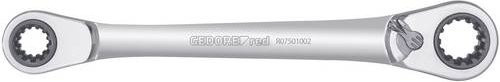 Gedore Doppel-Ringratschenschlüssel-Satz 2-teilig aus Chrom-Vanadium in Silber, Schlüsselweite 1/2 Zoll - Bild 1