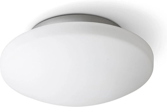 Rendl Deckenleuchte Sara LED 12 W mit Opalglas in Weiß und Chrom, IP44 - Bild 1