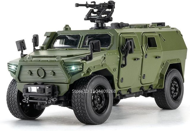 Linyi toy car Dongfeng Mengshi Automodell, Militärische Geländefahrzeuge, 1:18, ab 14 Jahre - Bild 1