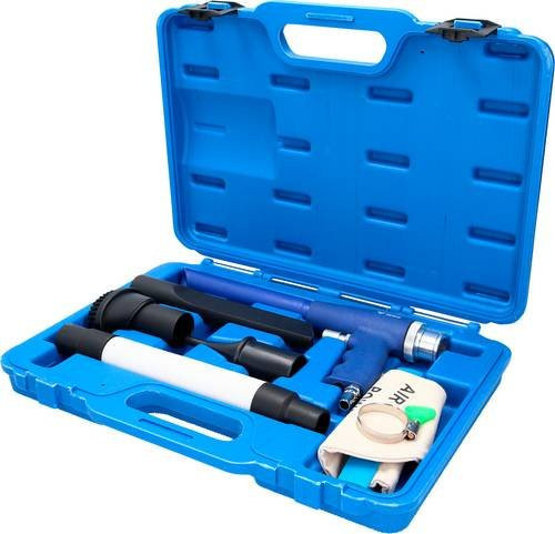 Brilliant Tools BT511130 Druckluft-Sauger-Satz, 6 Teile, Blau - Bild 1