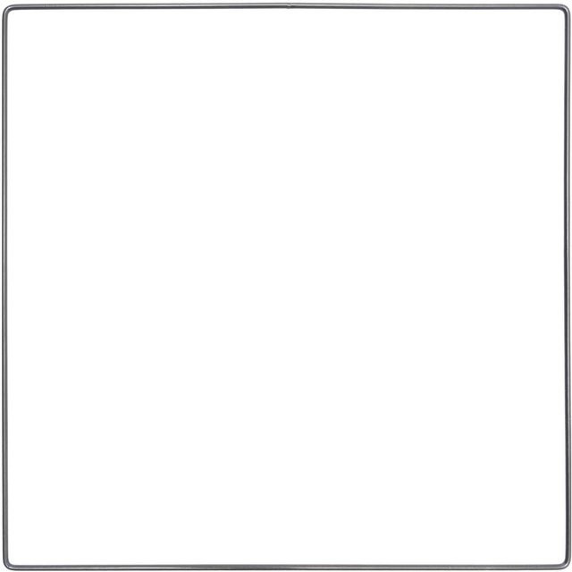Rico Design Metallring Quadrat in Anthrazit Durchmesser: 30 cm - Bild 1
