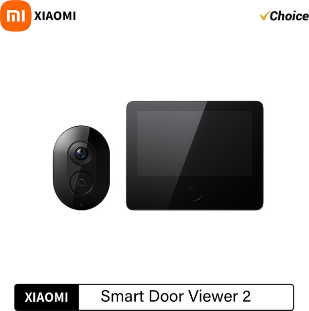 Xiaomi Smart Cat Eye 2 WLAN-Video-Türspion mit 3MP HD, Infrarot-Nachtsicht und 180° Weitwinkel in Schwarz für die Mi Home App - Bild 1