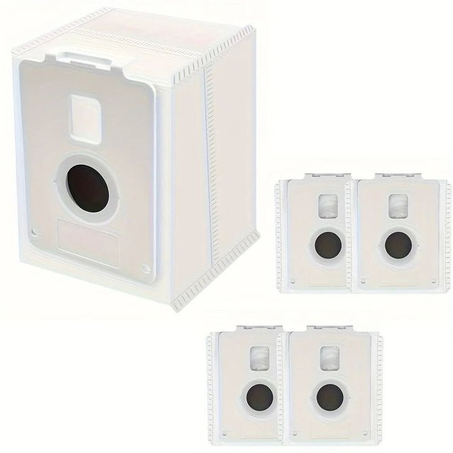5er Set Vakuum Staubbeutel für LG CordZero A9T Vakuum Tower, Farbe: Weiß - Bild 1
