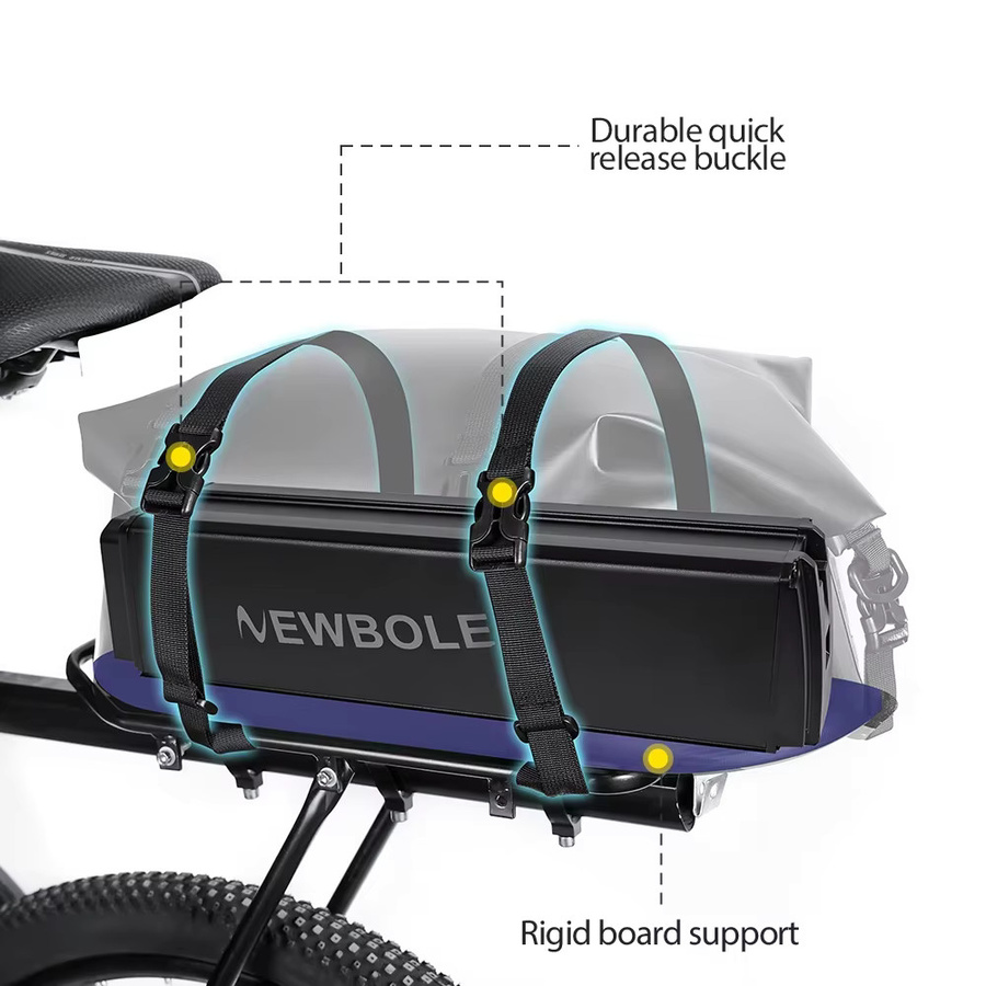 Wasserdichte und flammhemmende E-Bike Batterie Aufbewahrungstasche mit 20L Kapazität in Schwarz für MTB und elektrische Fahrräder - Bild 6