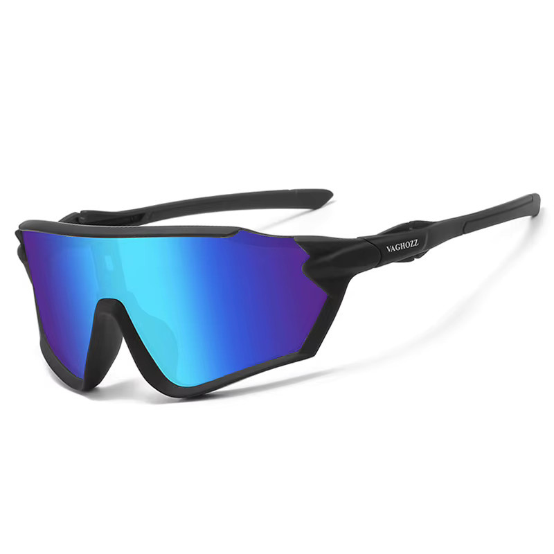 VAGHOZZ Sportsonnenbrille, Vollrand, Black, Kunststoff - Bild 1