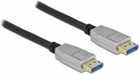 Delock DisplayPort Anschlusskabel Schwarz 1 m mit vergoldeten Steckkontakten - Bild 1