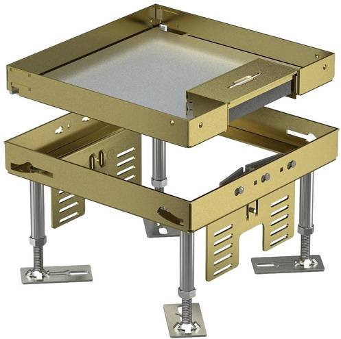OBO Bettermann RKSN2 4 MS 25 Kassette in Gold - Bild 1