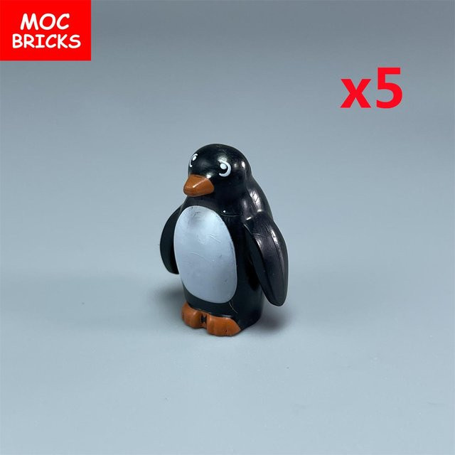 Yiran toy Eis Tier Polarpinguin Strand Konstruktionssteine 6–12 Jahre - Bild 1