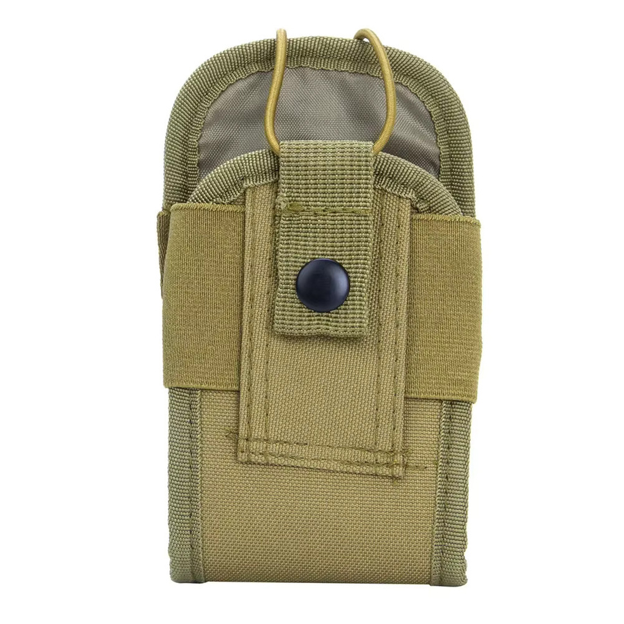 ALLOYSEED Taktische Walkie Talkie Tasche in Schwarz für Kenwood und BaoFeng UV-5R BF-888S mit Molle-System - Bild 2