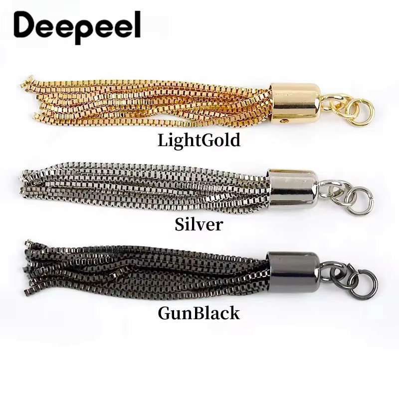Deepeel Anhänger Metallquaste, 95 mm, Taschenanhänger - Bild 3