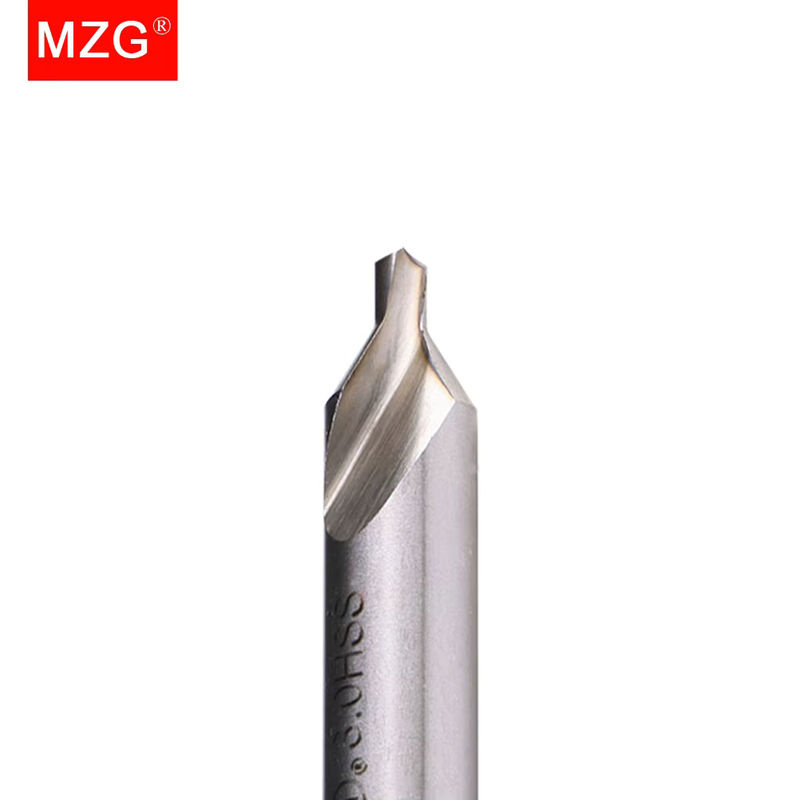 MZG HSS Zentrierbohrer Set 60 Grad Doppelendiger Zentrierbohrer für Metallbearbeitung in Silber - Bild 2