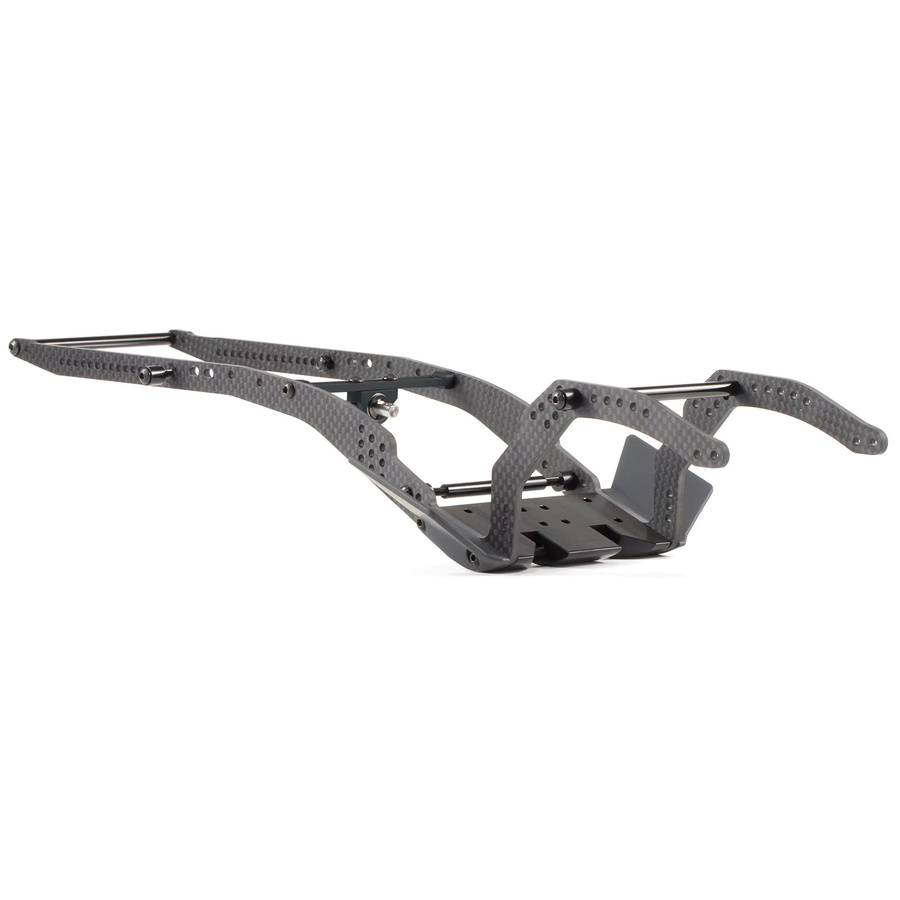 YFGRGT Carbon Fiber LCG Custom Build Chassis Kit und Links Set, 1/10 RC Rock Crawler, Zubehör - Bild 4