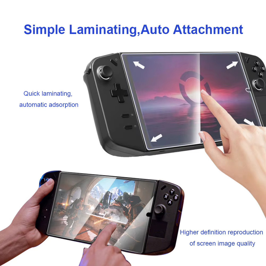 2er Packung transparente HD Displayschutzfolie mit Anti-Fingerabdruck-Funktion für dein Lenovo Legion Go Handheld 8,8 Zoll - Bild 3
