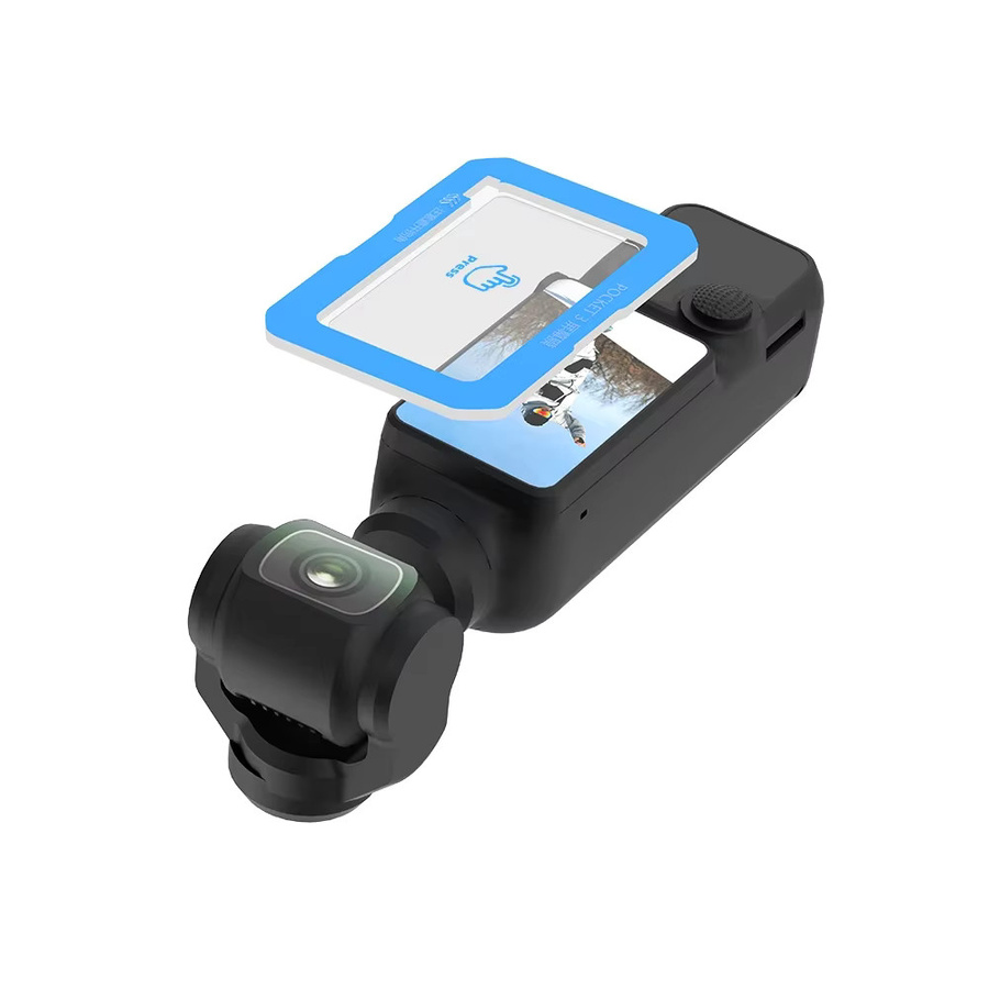 DJI OSMO Pocket 3 und 4 Objektiv-Schutzglas mit gehärtetem Displayschutz, transparent, staubdichtes Kamera-Zubehör - Bild 7