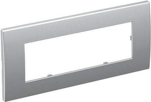 OBO Bettermann Abdeckung, Farbe: Silber, B/H/T: 18,5 x 8,4 x 0,85 cm - Bild 1