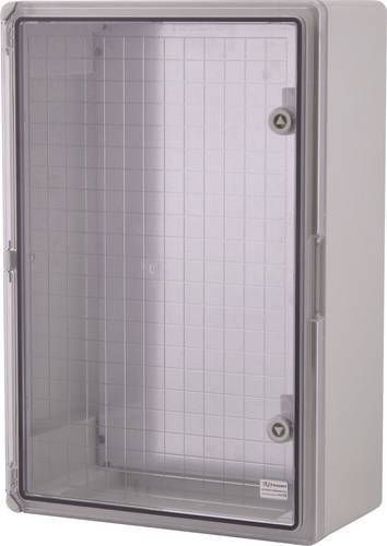 Boxexpert Schaltschrank aus ABS-Polycarbonat in Lichtgrau und Transparent, Wandmontage, B/T/H: 60,0 x 40,0 x 20,0 cm - Bild 1