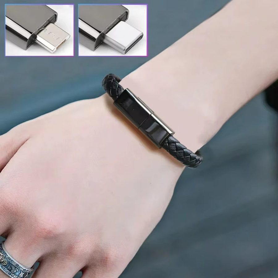 USB-C zu USB-C Schnellladekabel mit 60W PD Leistung für iPhone 16 15 Samsung Xiaomi Schwarz - Bild 4