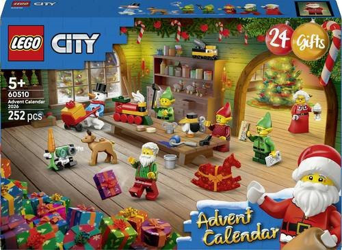 LEGO City Adventskalender 2026 Konstruktionsspielzeug für Kinder ab 5 Jahren